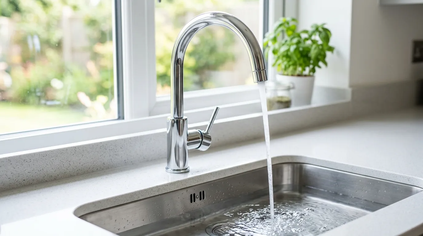 Local Plumbing Master Pros same day plumber fixing a faucet in Jones Creek, TX